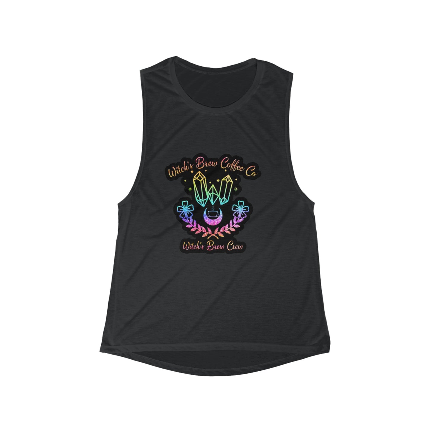 Witch's Brew Crew Women's Flowy Scoop Muscle Tank