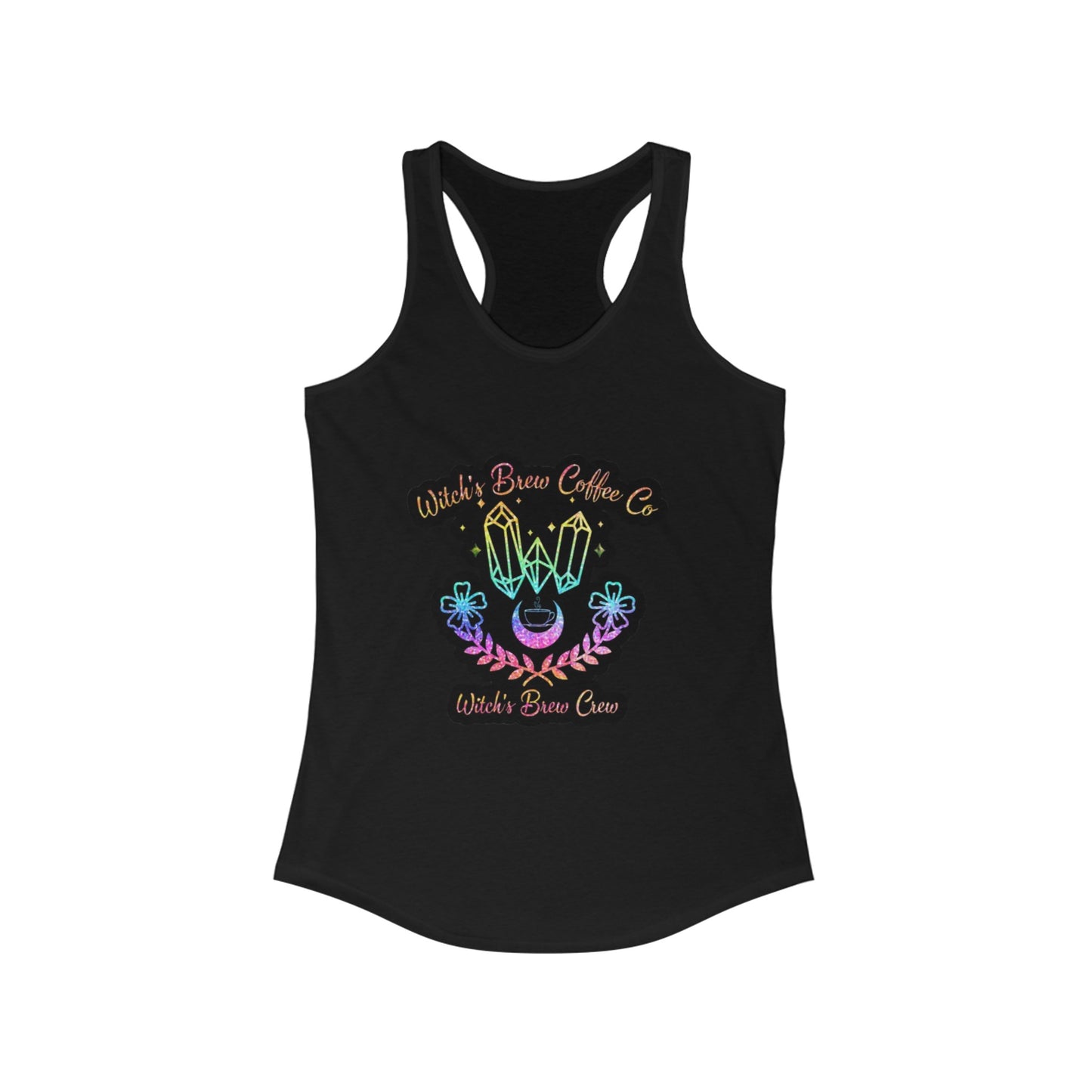 Witch's Brew Crew Women's Ideal Racerback Tank